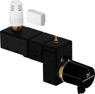 Uponor Pumpengr Fluvia T Push-12 TH-G G 3/4, mit Thermostat 12-28 GradC
