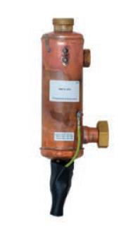 Tuxhorn E-Heizstab tubra eTherm P ÜWM G1, G1 AG, 800W, 800W, 1400W, Kupfer