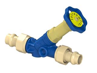 Schlösser Freistromv. Blue-tec Mul 1584 DN 15, 15mm, AG o Entl., nichtst. Spin.