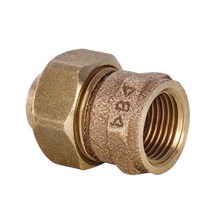 IBP Rohrverschraubung 4340G Serie 4000 15mmxRp 1/2, konisch dichtend, Rotguss