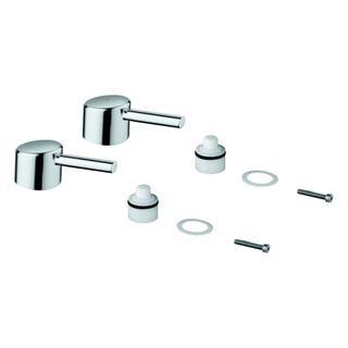 GROHE Griffpaar 48310 Markierung blau/rot für Concetto chrom