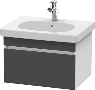 Duravit WT-Unterschrank DuraStyle 60x45,3cm, gra m/we ma, 1 Ausz., wandh