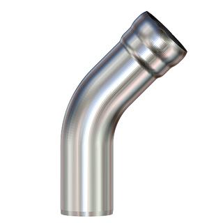 LORO XCL Bogen DN 50, 45Grad, Werkstoff 1.4301