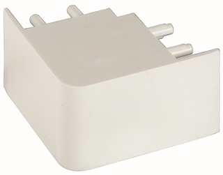 Flamco Außenecke K 43x35mm, Kunststoff, weiß