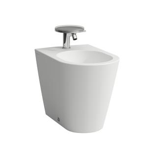 Laufen Stand-Bidet KARTELL 37x56cm, 1 Hahnloch, weiß matt