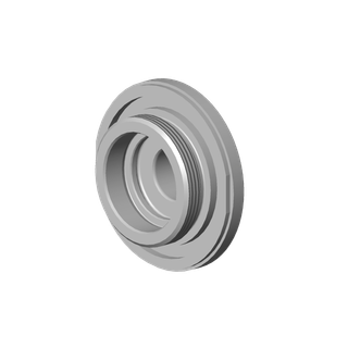 DO Rosette ERSATZTEILE 092780017 D 38 x 19 mm Platin