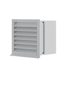 STIEBEL Wanddurchführung 440x440x340mm, AWG 315 SR. 2, s Metalli.