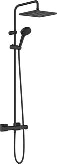 hansgrohe Showerpipe 240 Vernis Shape m Therm., 1jet, 15,8 l/min, mattschwarz