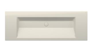 Einbau-Waschtisch BetteAqua A072 140x49,5cm, PW, pergamon