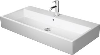 Duravit Möbel-Waschtisch Vero Air 100x47cm, we, m HL, ÜL, Hahnlochbank