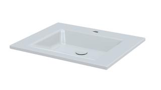 Einbau-Waschtisch BetteAqua A070 60x49,5cm, HLW1, manhattan