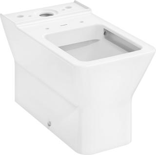 hansgrohe Stand-WC EluPura Original Q f aufg. SPK, h/v Abg., m HygieneE., we.