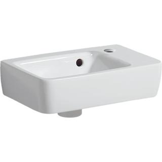 Geberit Handwaschbecken Renova Plan 36x25cm, m Hahnl., m ÜL, ku, we/KeraTe