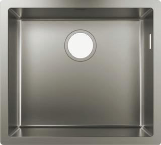 hansgrohe Unterbauspüle 450 S719-U450 448x398mm, 1 Hauptbe., o. HL, Edelstahl