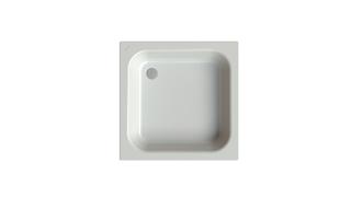 Duschwanne BetteQuinta 80x80x15cm, manhattan