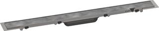 hansgrohe RainDrain Rock Duschrinne 800mm, Fertigset, kürzbar und befliesbar