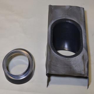 RK Universal-Schrägdachdurchf., 100-D, für WSA 102 25-45 Grad