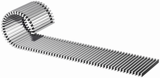 ACO ShowerDrain Public Rost Rollrost weiß/2993x105 mm/k3