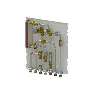 Uponor Combi Port M-Base Wohnungsstation RC 15 CB TL ZV NI