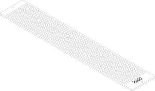 BOSCH Ersatzteil TTNR: 87183404200 Aufsteckgitter 30/33-2000 RAL9016 everp