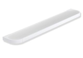 HEWI Ablage System 800 600 mm, Platte Glas satiniert