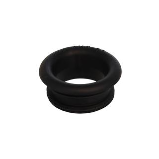 Gewindenippel schwarz, weich PVC, für Siphon