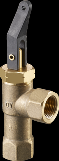 Oventrop Kugelrückschlagventil G 3/8x10/12mm, mit Schnellabsperrung