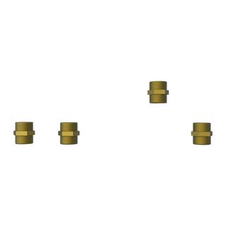 Strawa Doppelnippel-Set Friwara GTA 3/4" AG, flachdichtend, 4 Stück