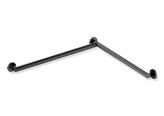 HEWI Duschhandlauf System 900 d:32, li, W1/W2=647mm, SW-chrom glänzend