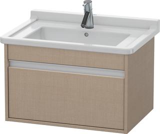 Duravit Waschtisch-Unterschrank Ketho 65x45,5cm, leinen, 1 Auszug, wandhängend