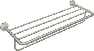 hansgrohe Handtuchabl. Axor Uni Circular 655x250mm, m HTH, Wd-mont., ES Finish