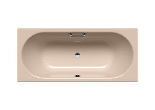 Kaldewei Badewanne CLASSIC DUO 110 180x80cm, Griffloch, bahamabeige