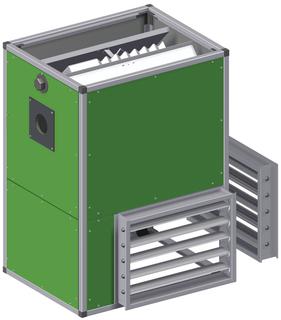 RK Jalousieklappenkombination JK-75, Pos. I-III