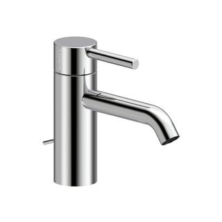 Herzbach Waschtisch-Einhebelmischer Deep S, m Zugst.Abl.Gar, 130mm, chrom
