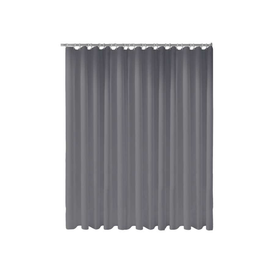 Artikelbild 1 des Artikels „Keuco Duschvorhang Plan uni 2000x1800mm, 11 Ösen, anthrazit 1800 x 2000 mm, 11 Ösen | anthrazit“