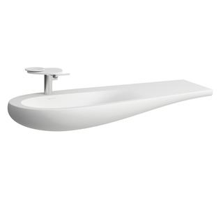 Laufen Waschtisch ALESSI ONE 120x50, ubf., Abl. re, 1 Hahnl., we. ma