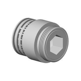 DO Nippel ERSATZTEILE 09240302920 D 23 x 25 mm Weiß matt