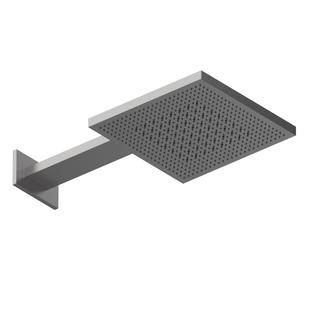 Herzbach Regenbr. Living Spa TWIN FLOW ES pol., Wandmont., 2-strg, mit Wandarm