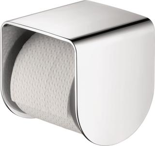 hansgrohe Papierrollenhalter Axor mit Ablage, brushed bronze