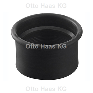 HAAS Rollfix-Verbinder DN 125, schwarz, KG und HT