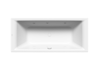 KA BW PURO DUO Mod.663 BODY,1700x750mm, alpinweiß,Perl-Effekt,links,IE,alpwe