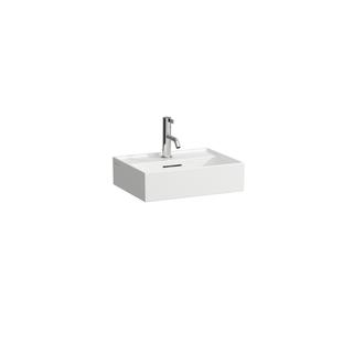 Laufen Handwaschbecken KARTELL 45x34cm, ub.-fähig, m ÜL, 3 HL, weiß