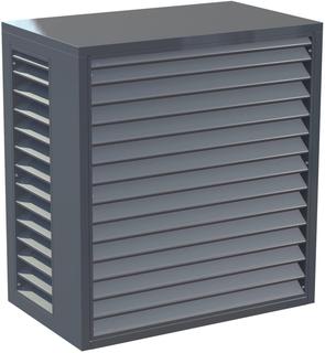 ATEC Schallhaube HT eSILENT 1820x1810x910mm, RAL7016, Ans. seitl.