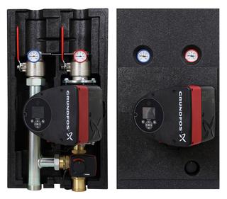 Vaillant Rohrgruppe DN 40, VL/RL Rp 2, Pum., m 3-W.-Misch.
