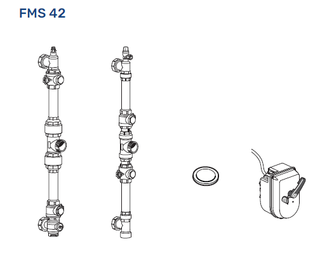 NIBE FMS 42 Rohrsatz