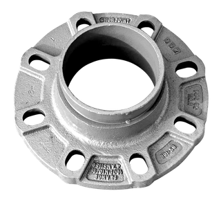 AIPS Universal-Flansch VSH Shurjoint 718 139,7mm, dukt. Guss, Fl/Nut, verzinkt