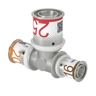 Uponor T-Stück S-Press PLUS 20x25x16mm, reduziert