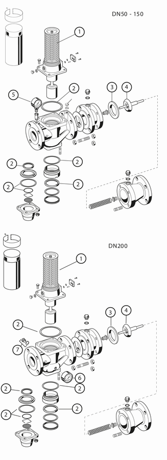 Artikelbild 4 des Artikels „Resideo Rohrtrenner R295P-F GA (EA1), DN 80, 0,5 b, m Fl, GG GG25, p GA (EA1), DN 80, 0,5 bar“