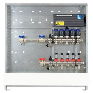 Strawa Anschluss FBH-63-H-WMZ-C80-E Comf., m E-Zub, 5 HK, 725x760-890mm