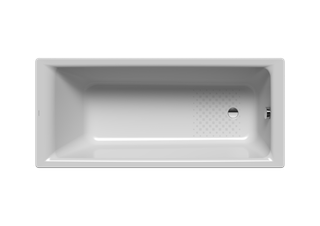 Kaldewei Badewanne PURO 653 180x80cm, AS Perl-Effekt, manhattan